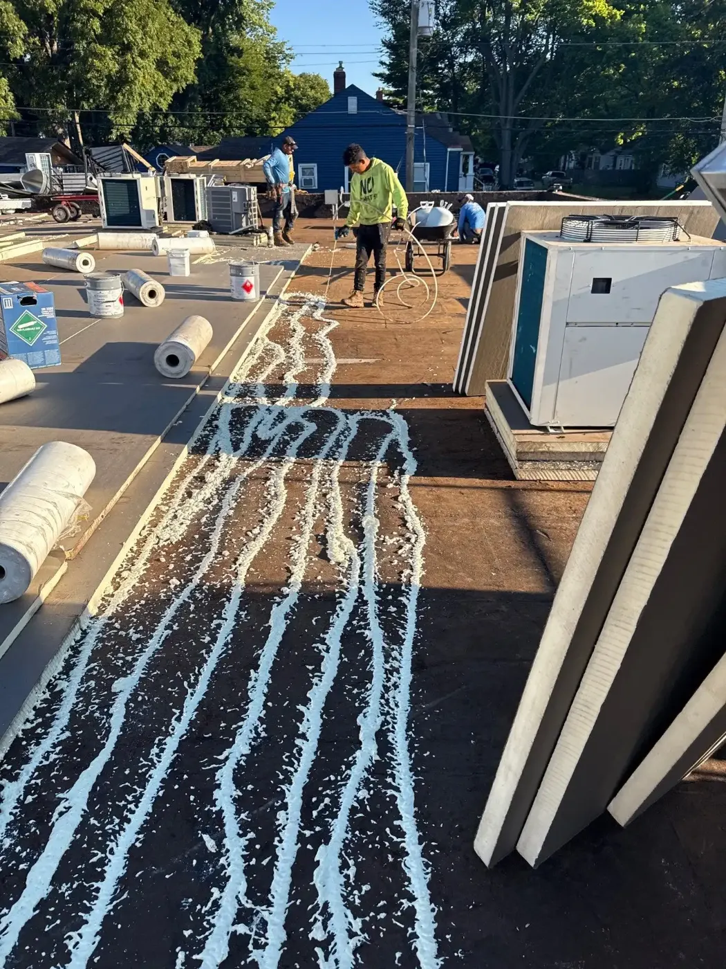 Membrane repair completed in Lewisville