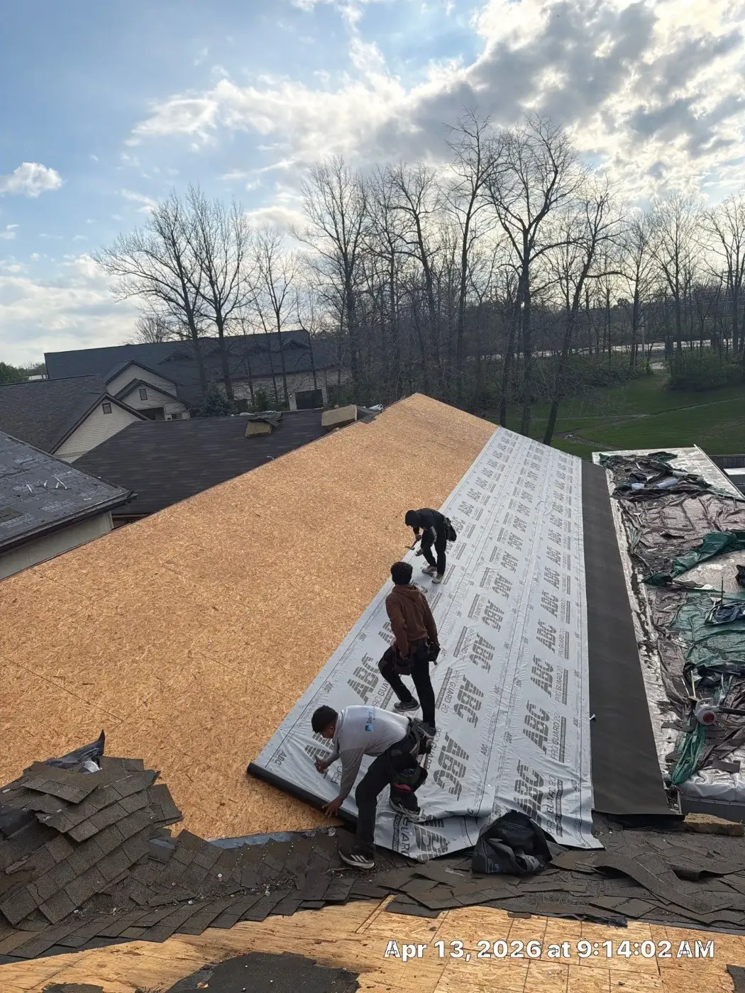 Commercial roofing by Lewisville Commercial Roofing near Muncie, IN